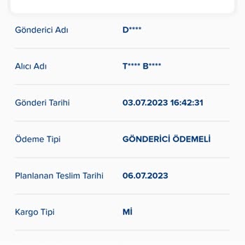 Aras Kargo Kargom Devamlı Aynı Yerde Yolda Gözüküyor