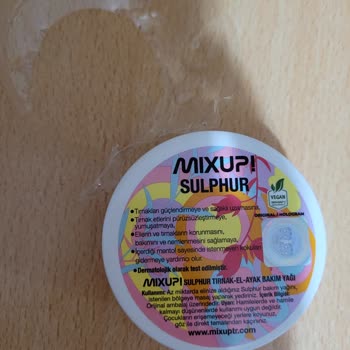 Mixup Sulphur İçindeki Yabancı Madde