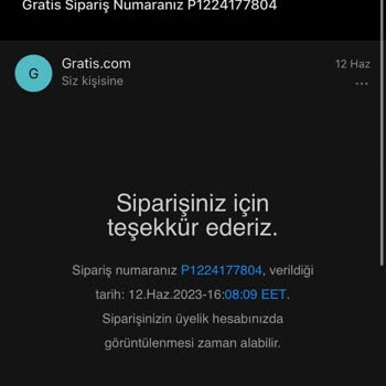 Gratis Firmasının Ürünümü Göndermemesi!