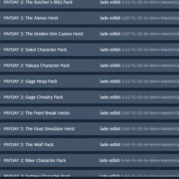 Steam İadem Onaylanmasına Rağmen Param Gelmiyor