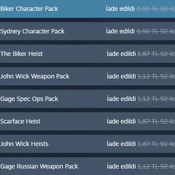 Steam İadem Onaylanmasına Rağmen Param Gelmiyor
