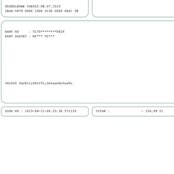 Garanti Bankası Bilgim Dışında Neden Ödeme Yaptı