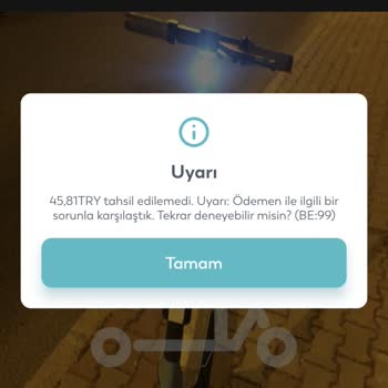BinBin Ödeme Alınamadı Be99
