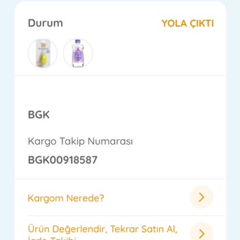 Ebebek Teslim Edilmeyen Kargom