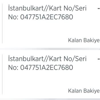 İBB - İstanbul Büyükşehir Belediyesi İstanbul Kart Yükleme İşlemleri Ve Para İadesi Sorunu