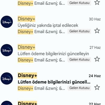 Disney + İzinsiz Abonelik Yenileme Kredi Kartından Ücret Çekme