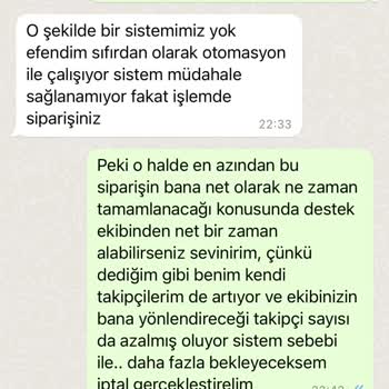 Sosyalevin.com Gönderilmeyen Takipçiler Ve Çözümsüz Müşteri Hizmetleri