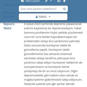 AFAD Ne Kira Yardımı Çıktı Ne Konteyner Talebi Sonuçlandı