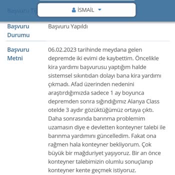AFAD Ne Kira Yardımı Çıktı Ne Konteyner Talebi Sonuçlandı