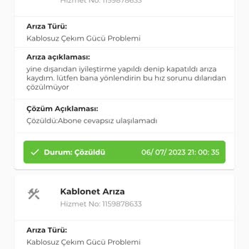 Kablo Net Başka Bir Müşterinin Bozuk Modemini Taktılar