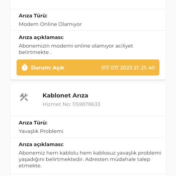 Kablo Net Başka Bir Müşterinin Bozuk Modemini Taktılar