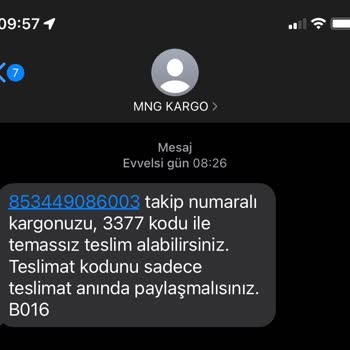 MNG Kargo Kargom Teslim Edilmiyor.