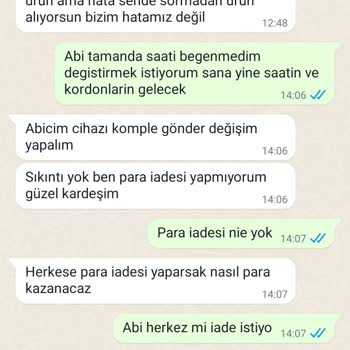 zerotech İade Kabul Etmiyorlar