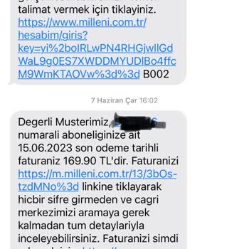 Millenicom Habersiz Yapılan Zam!