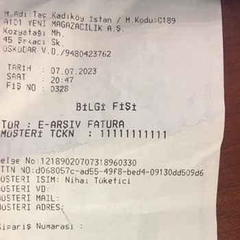 A101 Mağazalarında Geçersiz Fatura Kesilmesi