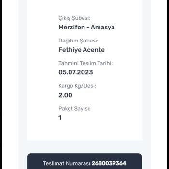 Fethiye Sürat Kargo Yalanları...