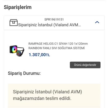 Vatan Bilgisayar'da Sipariş Verirken Mağaza Teslimatı Seçeneği Sorunu