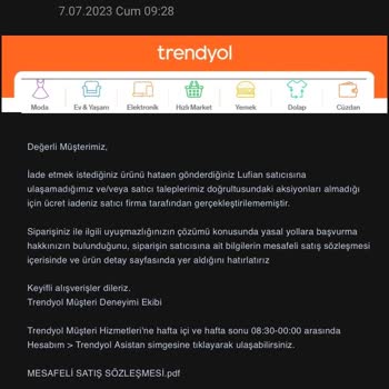 Trendyol Günlerdir İncelenen İade Ve Kargoların Karışması