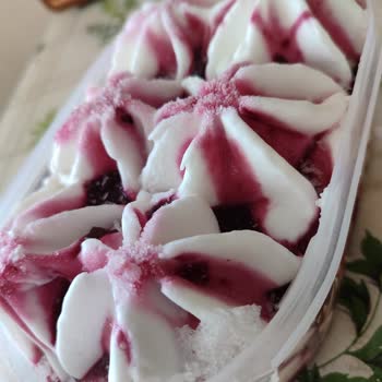 Carte d'Or Emniyet Kilidi Kapağı Kırık Ve Buzlanma Yapmış Doldurma