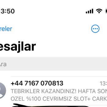 Vodafone +44 Mesaj Zorbalı