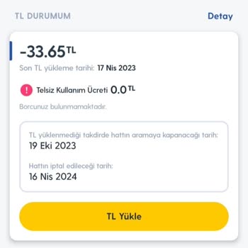 Turkcell Avans Bakiye Oyunu