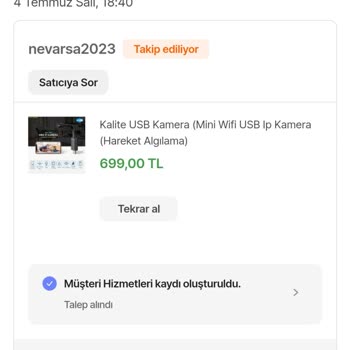 Hepsiburada Geciken Sipariş İle İlgili İşlem Yapmıyor.