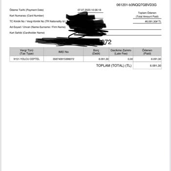 BTK IMEI Numaralı Cihaz Kayıt Dışıdır