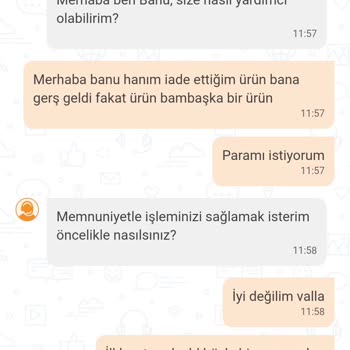 Trendyol İade Kargonun Reddi Başka Ürün Gelmesi