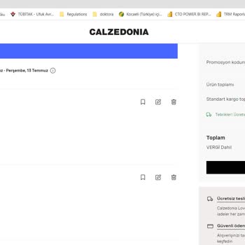 Calzedonia Ürün İade Kabul Etmeme
