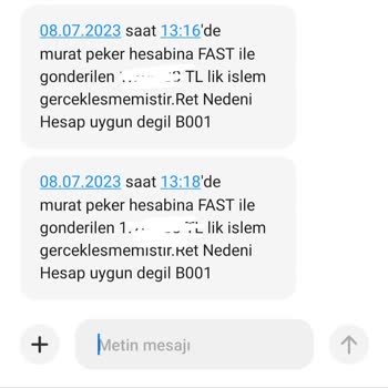 Türkiye Finans Hesabıma Para Transfer Edilmiyor...