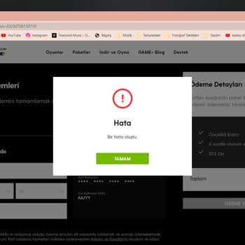 Gameplus Premium Üyelik Sorunu
