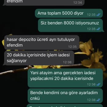 Sapanca Bungalov Para İade Edilmedi