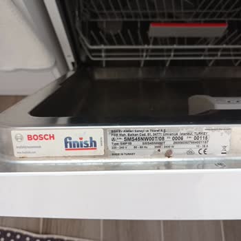 Bosch Bulaşık Makinesi Yıkamıyor.