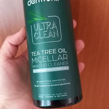 Dermokil Çay Ağacı Yağı Makyaj Temizleme Suyu!