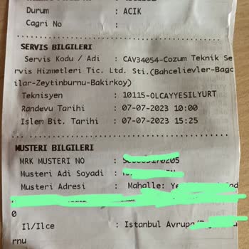 Baymak Kombiye Bakım Yapılmadığı Halde Parası Alındı