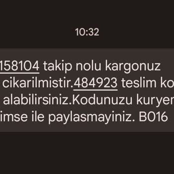 Aras Kargo Begonya Şubesi Dağıtımdaki Kargomu Teslim Etmiyor