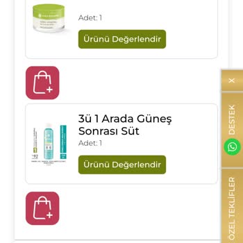 Yves Rocher Mantıklı Sebep Sunmadan Siparişimi İptal Etti