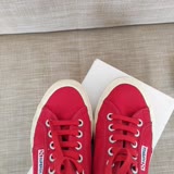 Boyner'den Alınan Superga Kırmızı Sneaker Ayakkabının Boya Vermesi