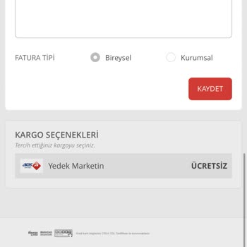 Yedekmarketin.com Sipariş Sorunu