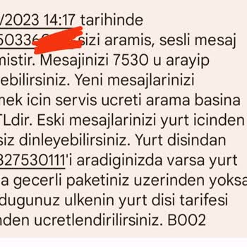 Turkcell Kim Aramış Mesajları İptal Edilmiyor