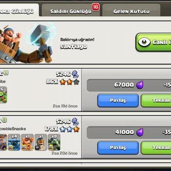 Supercell İnşaatçı Üssünde Ben Aktif Değilken 2500 Kupam Silinmiş. Lütfen Yardım