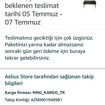 Katlanır Masa Amozon.com.tr...