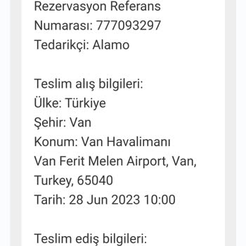 Enterprise Araç Kiralama Yapmamanızdır