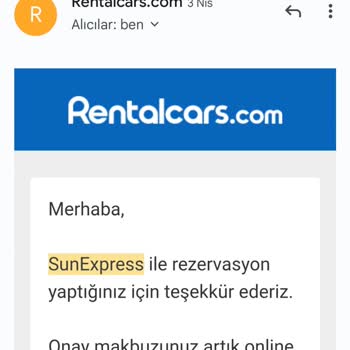 Rentalcars.com Araç Kiralama Yapmamanızdır