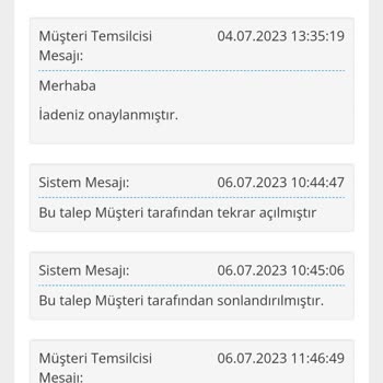 Gelbura.com İade Alınan Ürünün Parası Hesabıma Yollanmadı