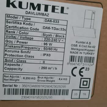 Kumtel Ankastre Set Kurulum Teslimat Sorunu Ve Muhatap Bulamıyoruz