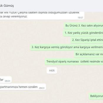 Stokta Olmayan Ürün Satışı, Trendyol Müşteri Hizmetleri Sıfır!