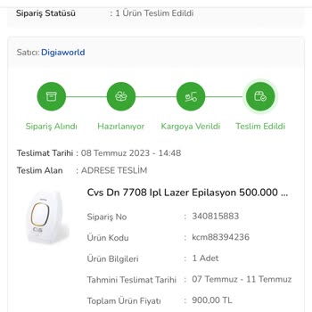 Çiçek Sepeti- Epilasyon Cihazı