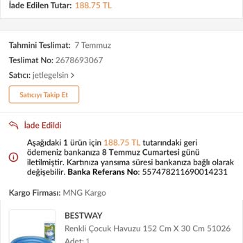 Trendyol İade Talebi Yapmadığım Halde İade Talebi Oluşturuldu