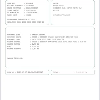 Paybox Yanlışlıkla Havale Para